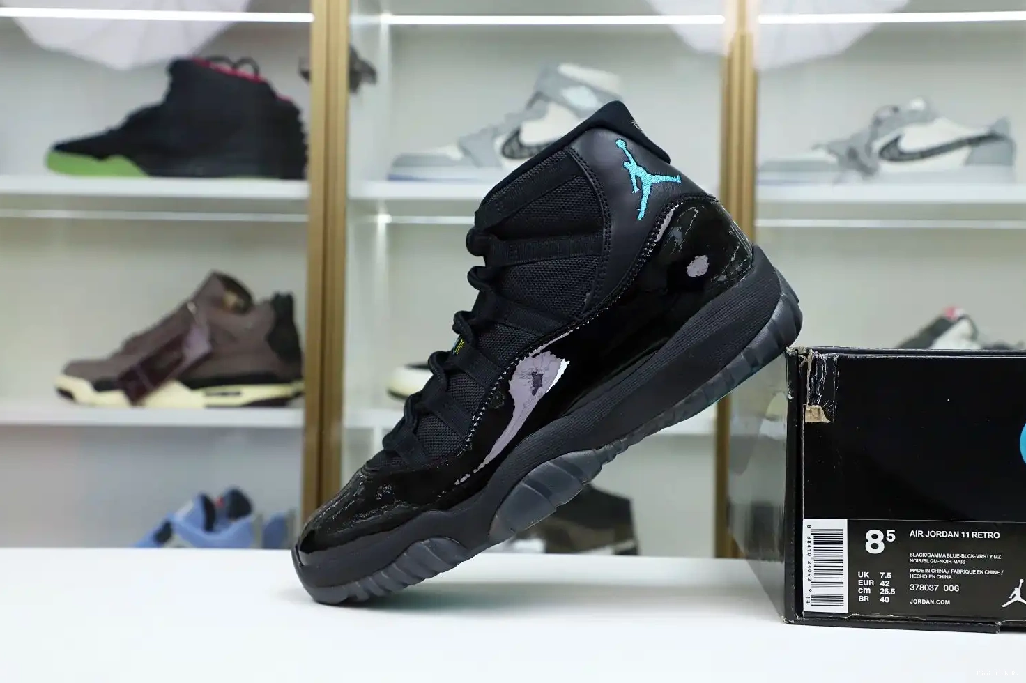 Kimikick 11 AIR JORDAN GAMMA RETRO BLUE 0527